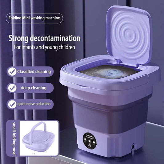 FreshFold 8L – Portable Washer for Travel & Daily Use