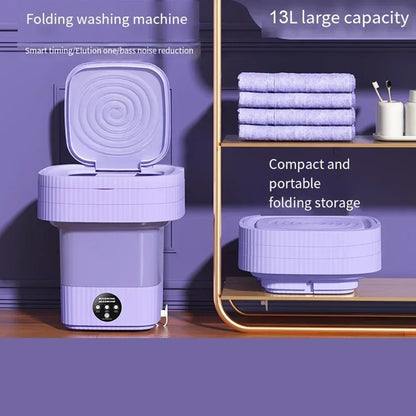 FreshFold 13L – Portable Washer for Travel & Daily Use