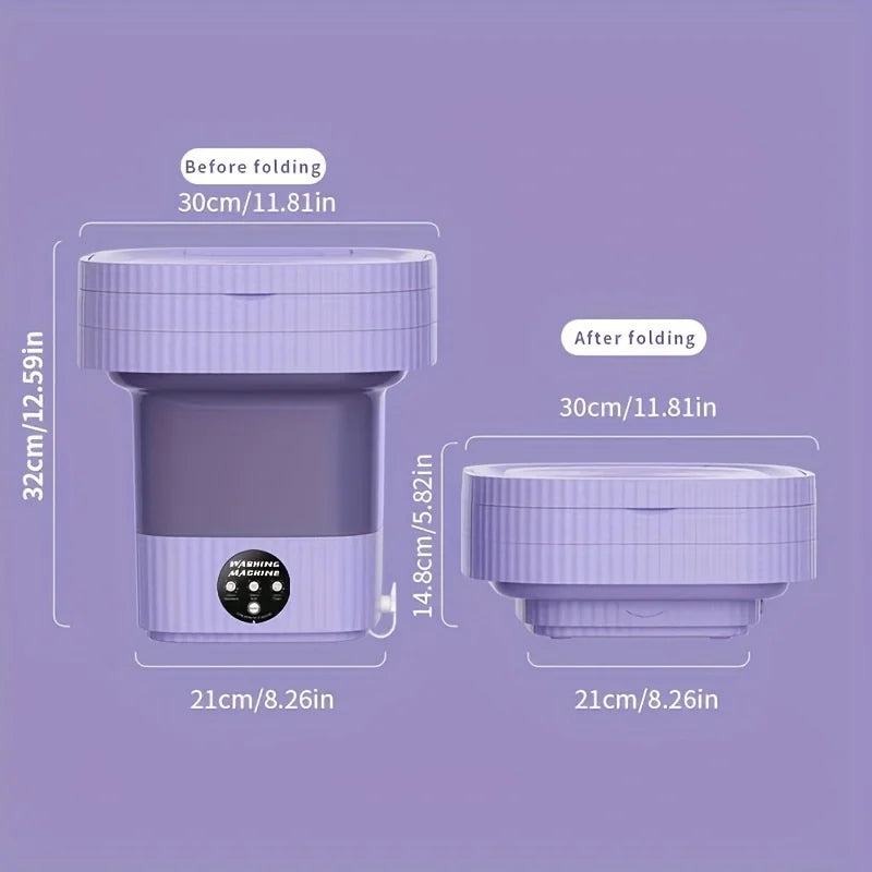 FreshFold 10L – Portable Washer for Travel & Daily Use