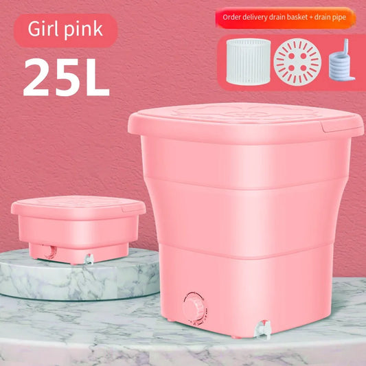 FlexiWash 25L – Portable Folding Washer