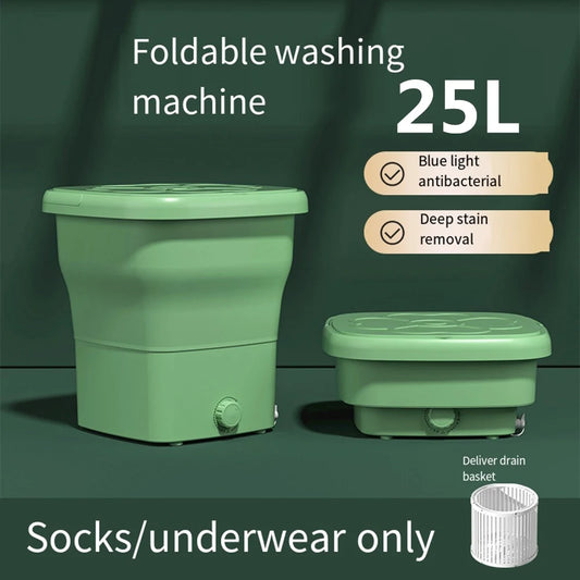 FlexiWash 25L – Portable Folding Washer