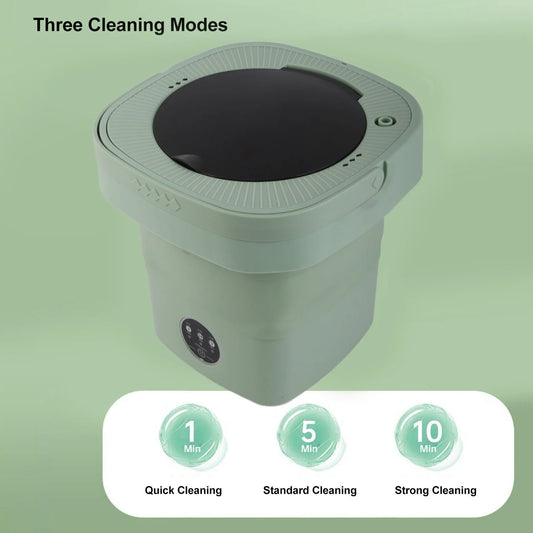SwiftWash 6.5L – Foldable Mini Washer